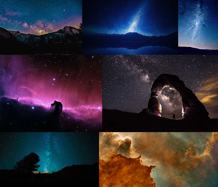Preview of Galaxy Stock Photo Pack