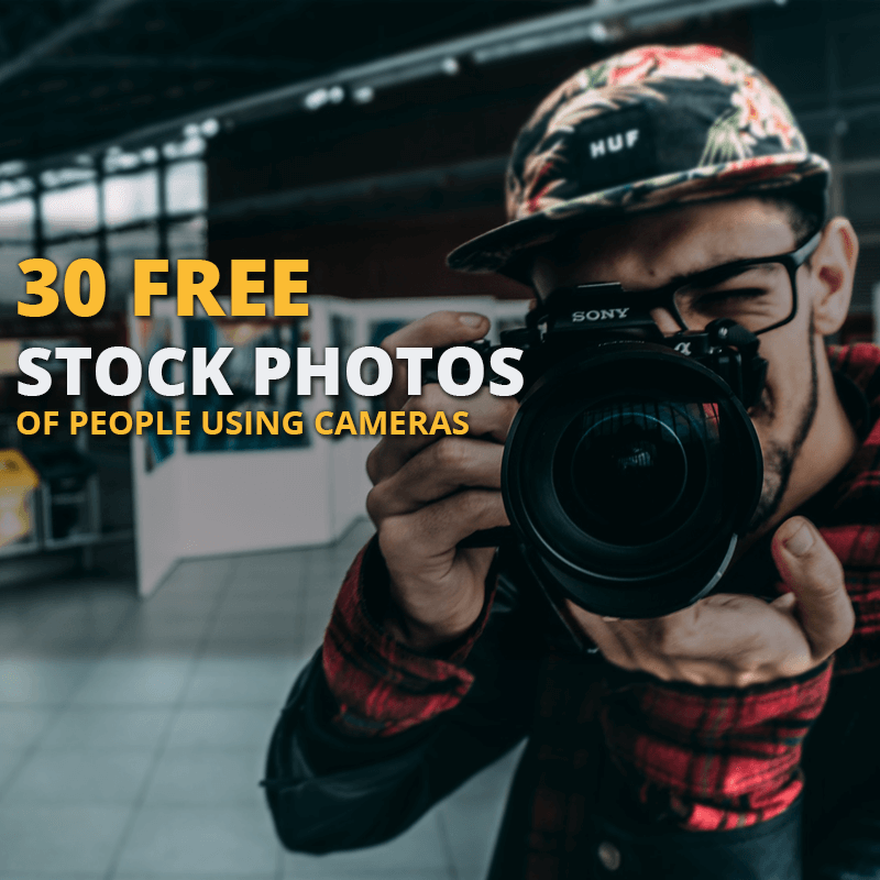 Free Stock Photo Pack of People Using Cameras || Codesmite