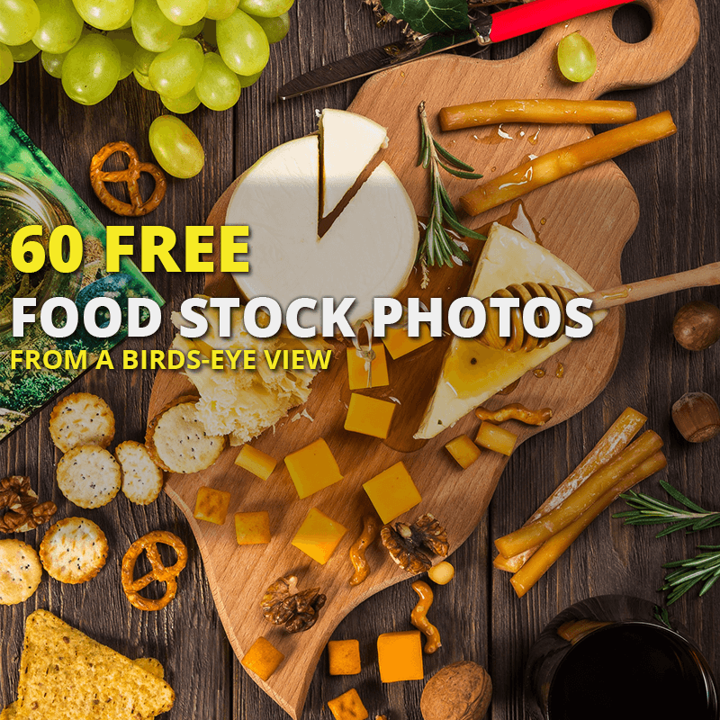 Free Food Stock Photo Pack From a Birds-Eye View || Codesmite